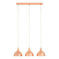 3 Pendant Light with Copper Finish | Jasper