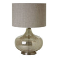 Grey Fabric Shade Table Lamp | Luz