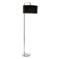 Chrome Base Floor Lamp | Leyna