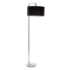 Chrome Base Floor Lamp | Leyna