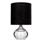 Black Fabric Shade Table Lamp | Niko