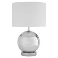 White Fabric Shade Table Lamp | Naomi