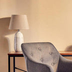 White Ceramic Table Lamp | Welma