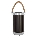 Black Wood and Metal Table Lamp | Brooke