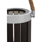 Black Wood and Metal Table Lamp | Brooke