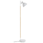 White Metal and Metal Floor Lamp | Bryant