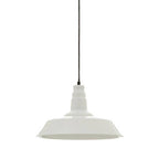 White Metal Pendant Light | Brant