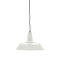 White Metal Pendant Light | Brant