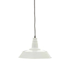 White Metal Pendant Light | Brant