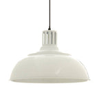 White Metal Pendant Light | Brook