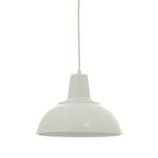 White Metal Pendant Light | Bryen