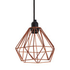 Copper Metal Wire Pendant Light | Bartol