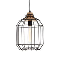 Beacan Black Metal Wire Pendant Light