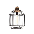 Beacan Black Metal Wire Pendant Light