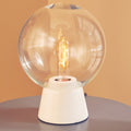 Lamonte Globe Lamp with White Marble Base