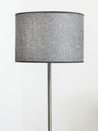 Grey Waffle Effect Shade Floor Lamp | Forma
