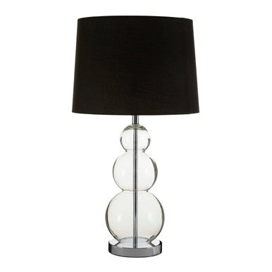 Black Fabric Shade Table Lamp | Luke