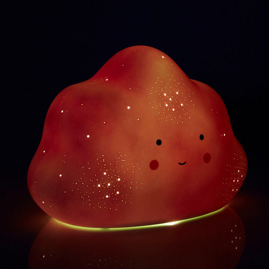 Kids Pink Cloud Ceramic Night Light | Ola