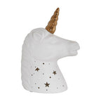 Kids Unicorn with Gold Horn Ceramic Night Light | Ola
