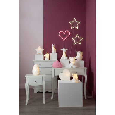Kids Unicorn with Gold Horn Ceramic Night Light | Ola