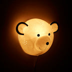 Kids Ceramic Bear Wall Night Light | Ola