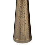 Antique Brass Finish Table Lamp with Cream Shade | Spiridon