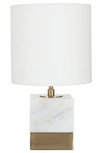 White Marble Accent Lamp | Sorado
