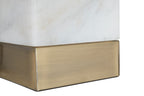 White Marble Accent Lamp | Sorado