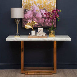 Antique Brass Palm Tree Design Table Lamp | Herta