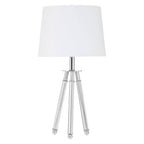 Chrome Finish Tripod Table Lamp | Halia