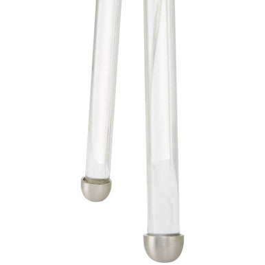 Nickel Finish Tripod Table Lamp | Halia