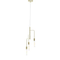 3 Bulb Gold Finish Pendant Light | Lagona