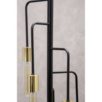 5 Bulb Gold and Black Pendant Light | Lagona