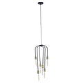 6 Bulb Black Pendant Light | Lagona