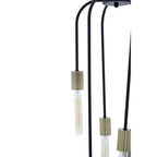 6 Bulb Black Pendant Light | Lagona