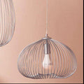 1 Bulb Silver Finish Pendant Light | Lavis