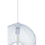 1 Bulb Silver Finish Pendant Light | Lavis