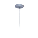 1 Bulb Silver Finish Pendant Light | Lavis