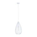 Teardrop White Pendant Light | Lavis