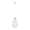 Teardrop Silver Pendant Light | Lavis
