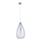 Teardrop Silver Pendant Light | Lavis