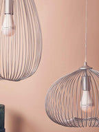 Teardrop Silver Pendant Light | Lavis