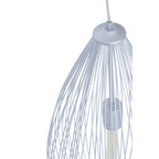 Teardrop Silver Pendant Light | Lavis