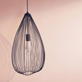 Teardrop Black Finish Pendant Light | Lavis