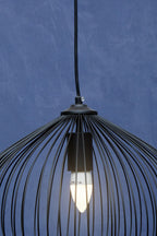 Black Finish Pendant Light | Lavis