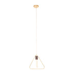 Gold Triangle Pendant Light | Lavis
