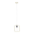 Black and Gold Finish Pendant Light | Lavis