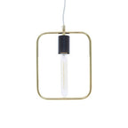 Black and Gold Finish Pendant Light | Lavis