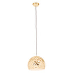Gold Finish Dome Pendant Light | Leni