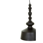 Black Matte Iron Pendant Light | Leni